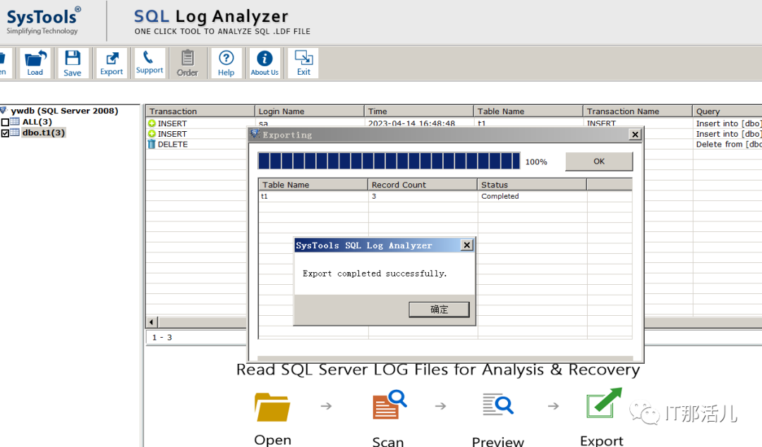 Sqlserver sql log analyzer 