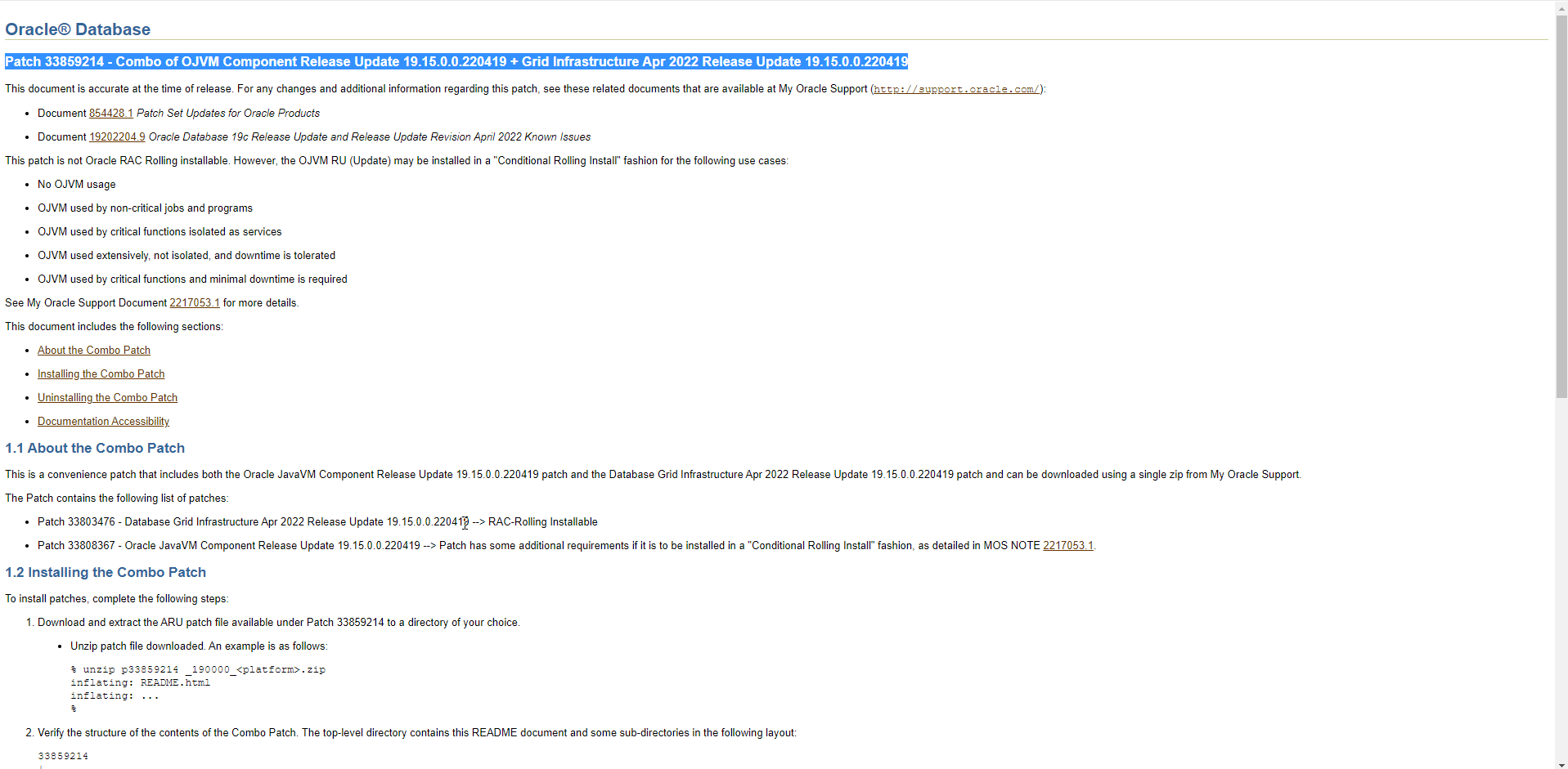 oracle-19c-2022-4-patch-33859214-opatch