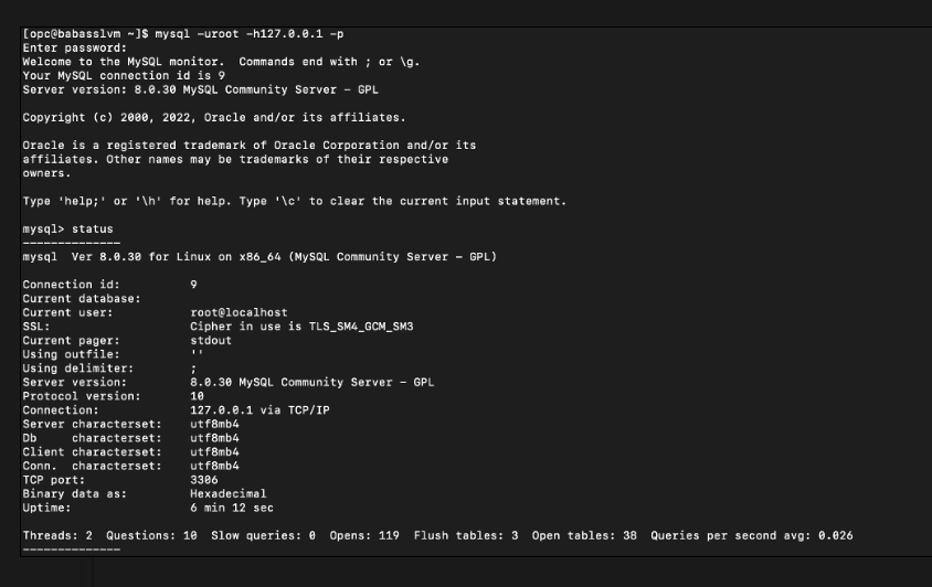  mysql 