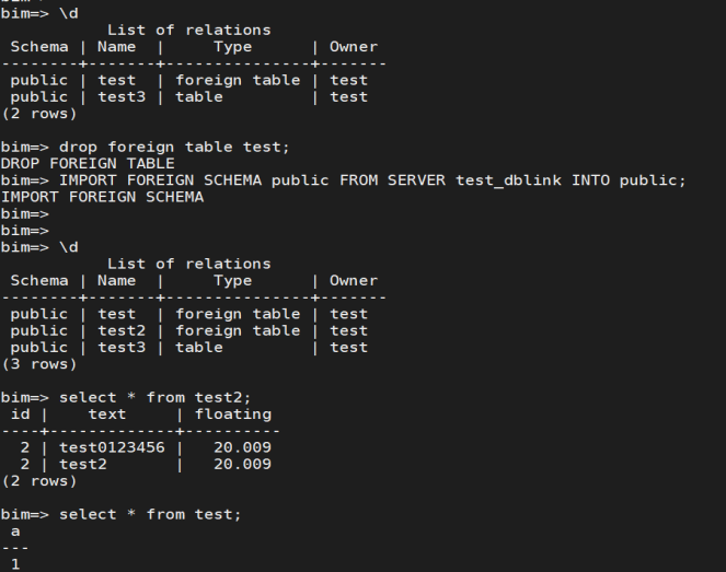 postgres-fdw