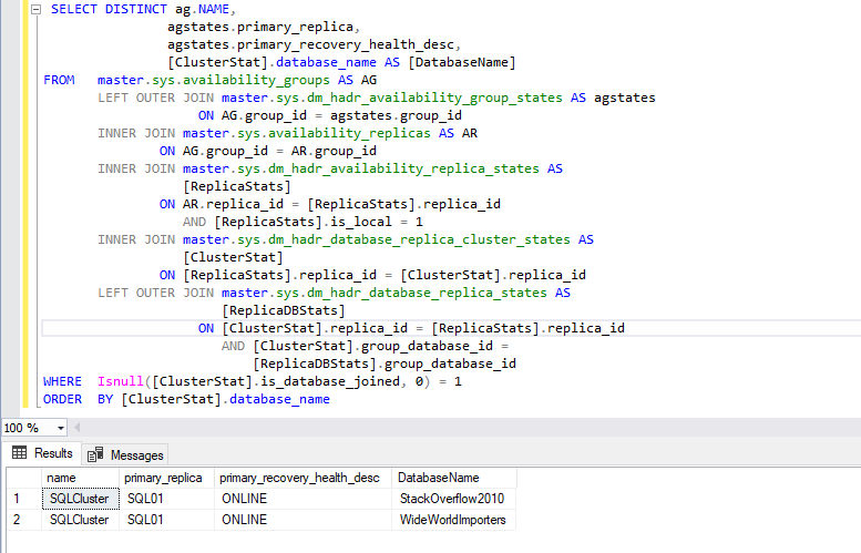 在现有可用性组中添加 SQL 数据库 - 墨天轮