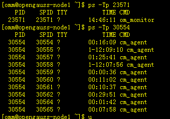 opengauss-node1 ~]# su - omm last login: wed dec 14 10:38:00