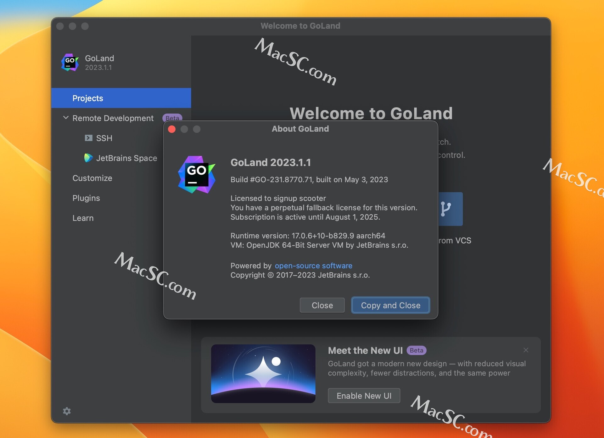 JetBrains GoLand 2023.1.3 for mac download free JetBrains GoLand 2023.1.3 for mac download free