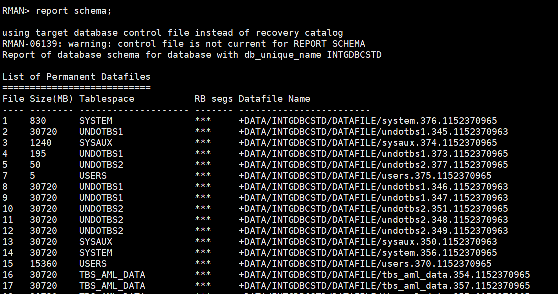 +DATA/MUST_RENAME_THIS_DATAFILE 问题处理 墨天轮