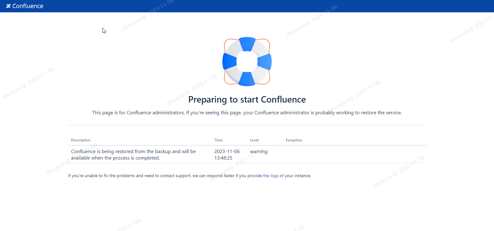 Confluence Restore.png