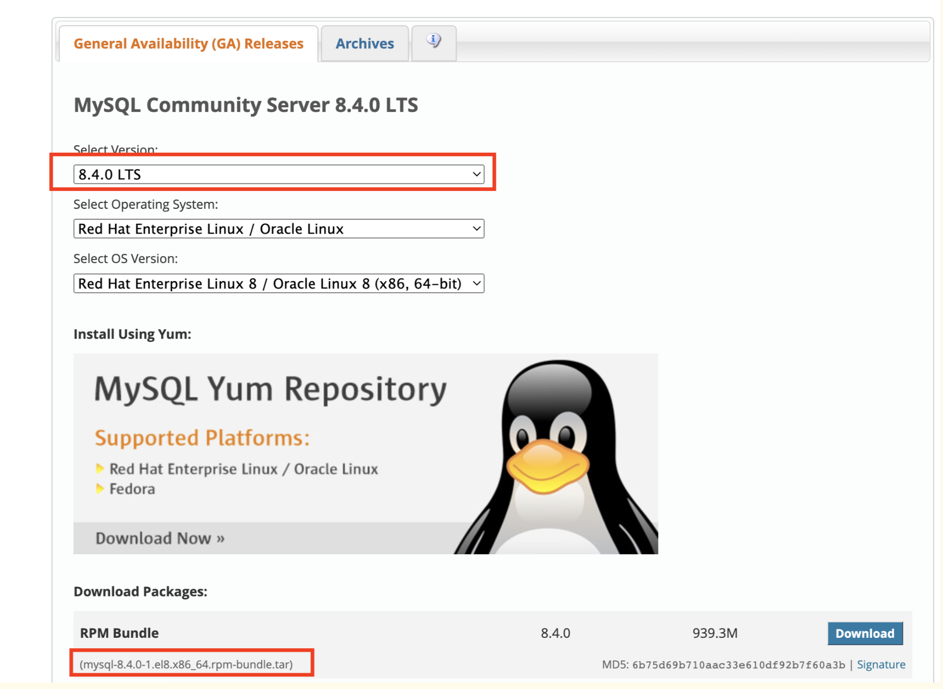 Mysql8 4 0 mysql 9 0 