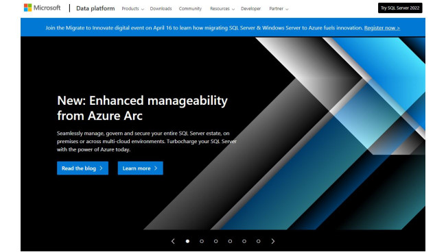 best database software: Microsoft SQL Server 