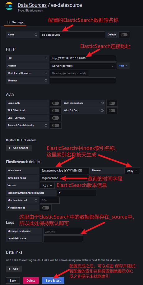 Grafana的数据源依赖日志平台产生的ES数据 grafana配置es数据源_数据_04
