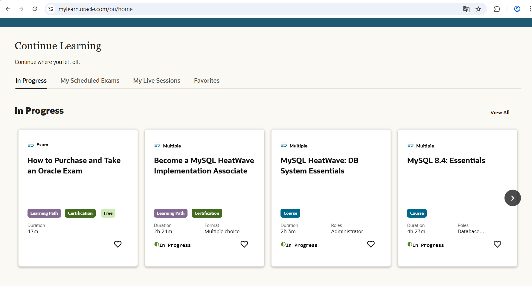 Oracle学习主页示意图