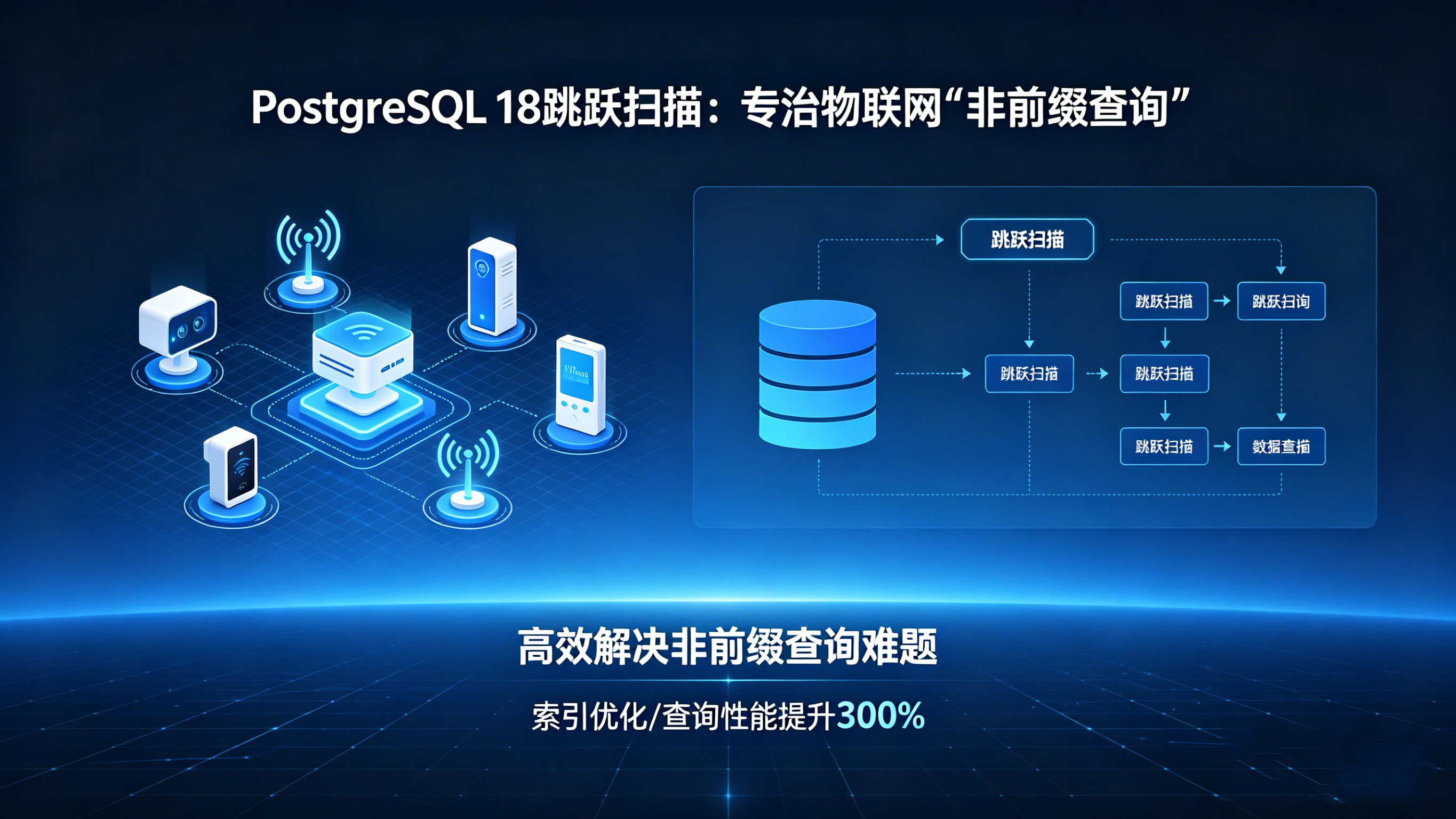 PostgreSQL 18跳跃扫描优化物联网非前缀查询 4.jpg
