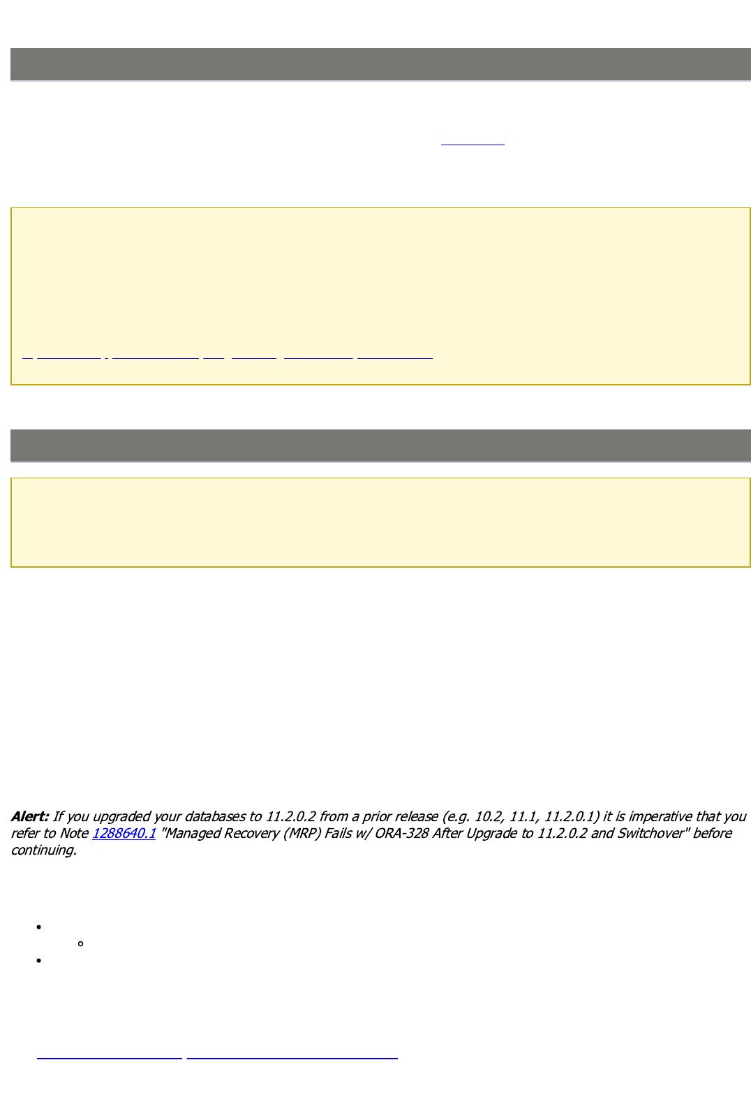 11.2 Data Guard Physical Standby Switchover Best Practices Using ...