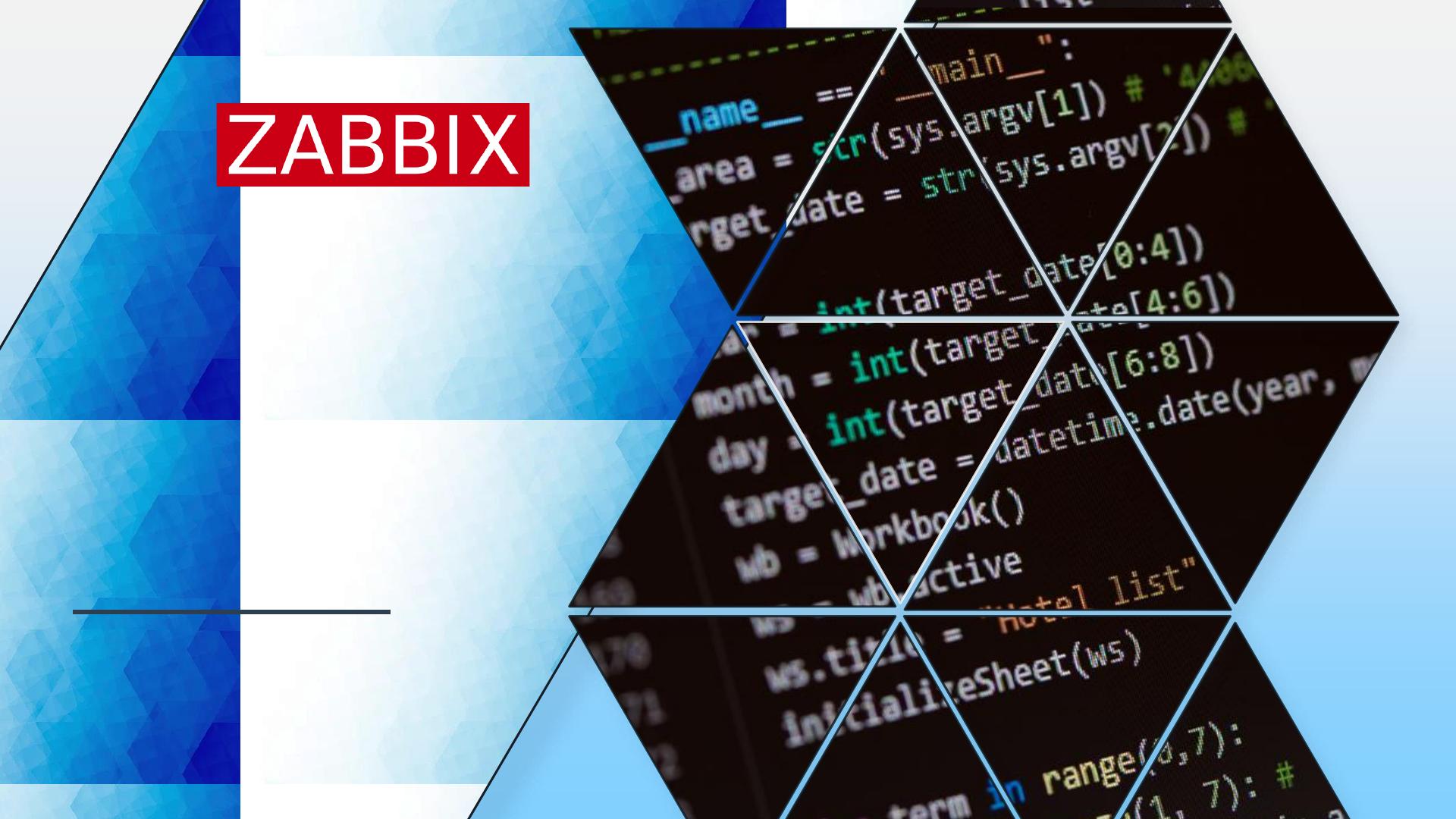 zabbix_utils – the official Python library for Zabbix API.pdf - 墨天轮文档