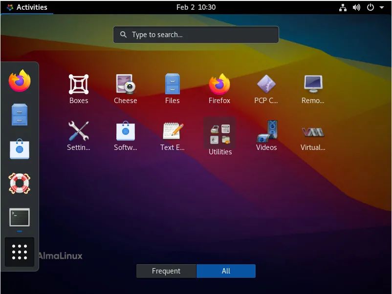 Almalinux centos 
