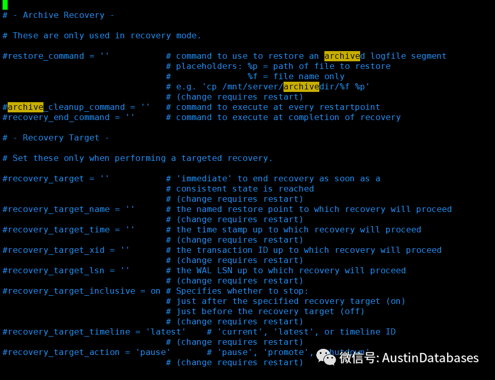 Файл конфигурации postgresql conf содержит ошибки