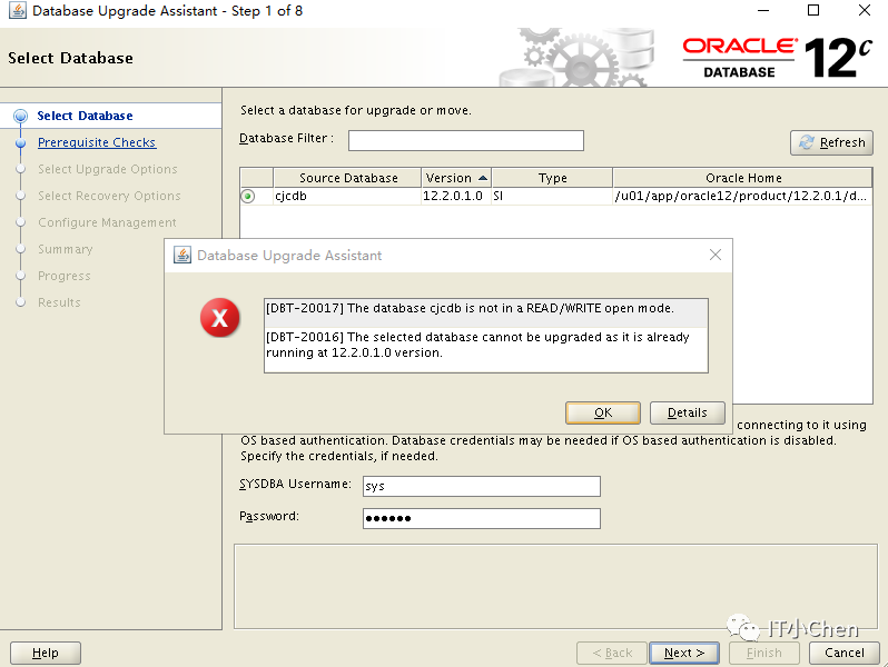 Oracle 11g升级到12C - 墨天轮