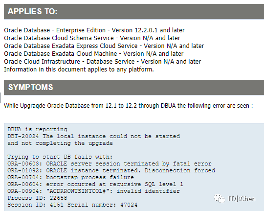 Oracle 11g升级到12C - 墨天轮