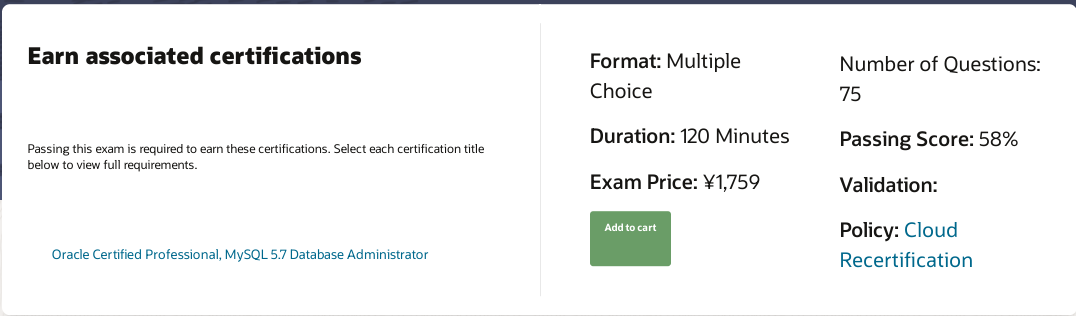 Valid 1Z0-908 Exam Duration