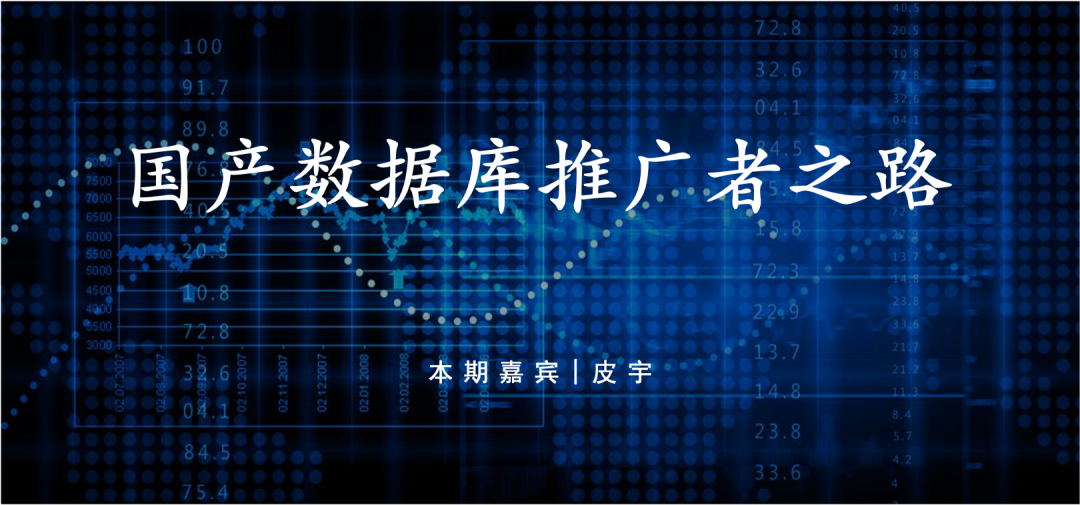 第32篇,国产数据库推广者之路——达梦 皮宇 - 墨天轮