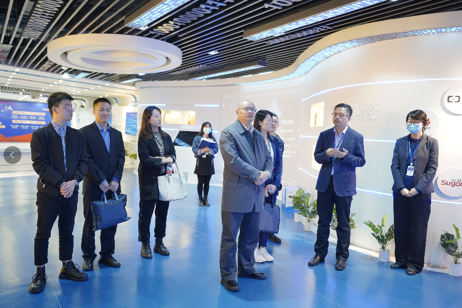 四川省成都市成华区政府领导一行莅临达梦公司参观考察