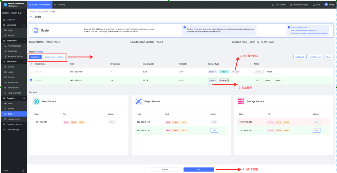 详解 Nebula Dashboard 企业版多集群监控运维工具 - 墨天轮