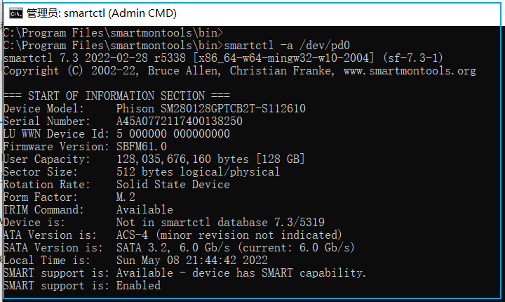 使用Python获取硬盘硬件信息 - 墨天轮