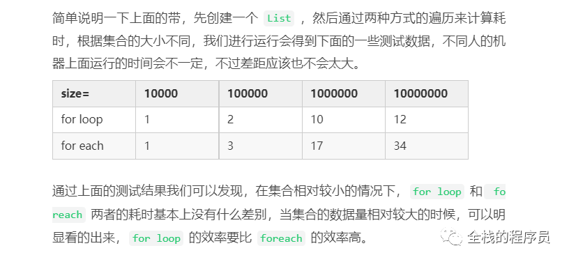 for 和 foreach 傻傻分不清楚那种方式效率高 - 墨天轮