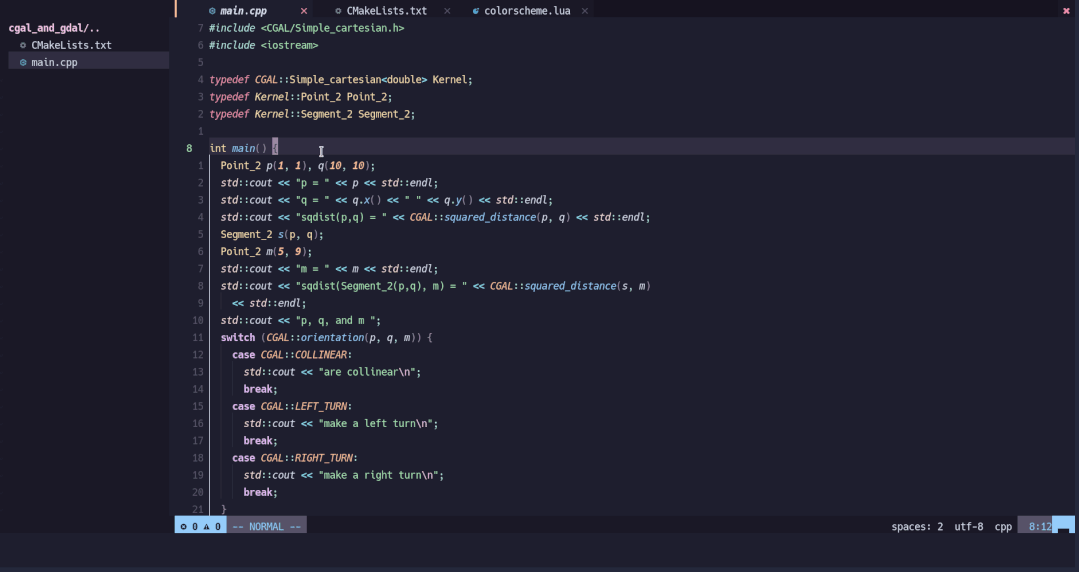 CMake Tools For Neovim Cmake tools for neovim