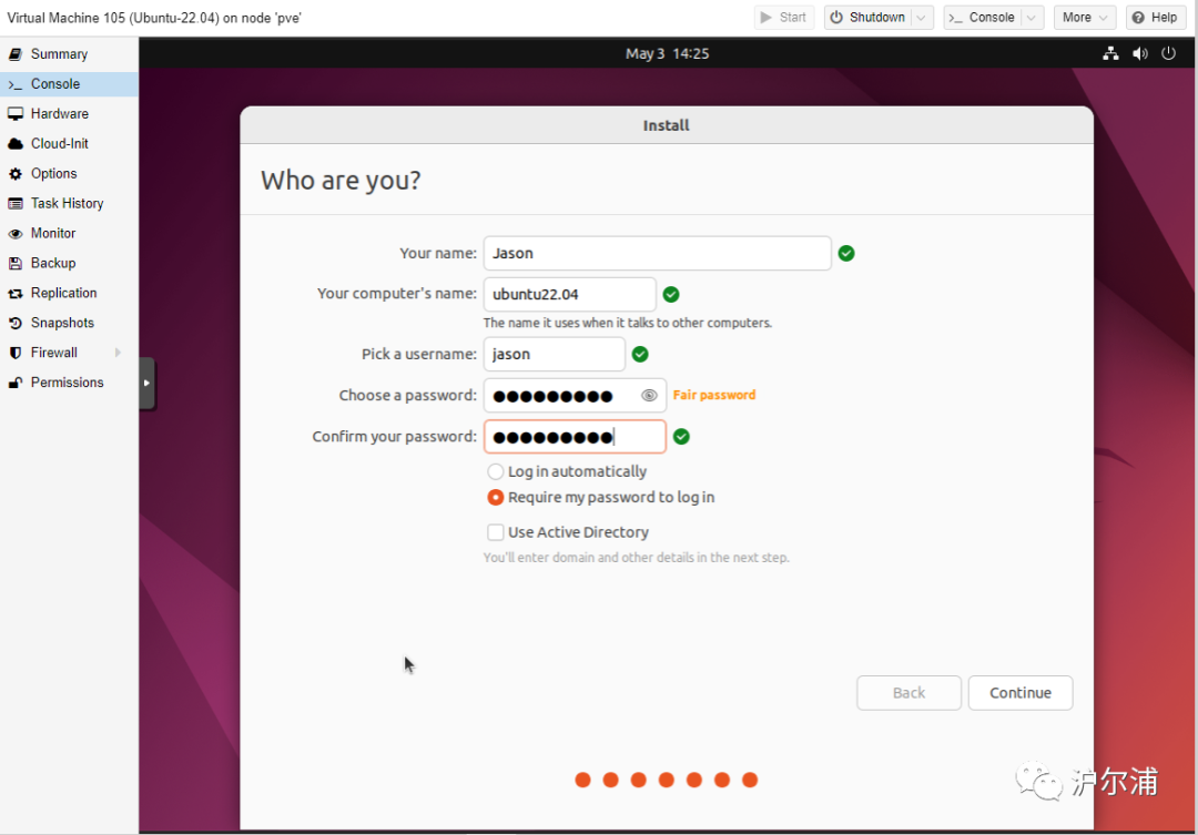 Pve ubuntu22 04 