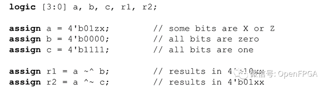 SystemVerilog-（按）位运算符 - 墨天轮